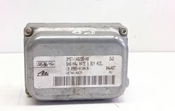 Ford Focus C-MAX ESP acceleration yaw rate sensor 3M5T14B296AB