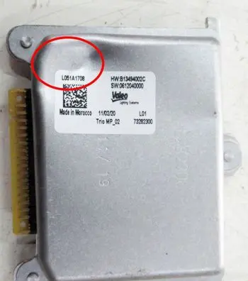 Opel Corsa F Xenon control unit/module B13494002C 0612040000
