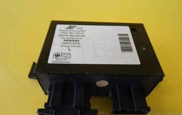 Volkswagen Sharan Immobilizer control unit/module 7M0953257R 98VW19A366DB 5WK48470