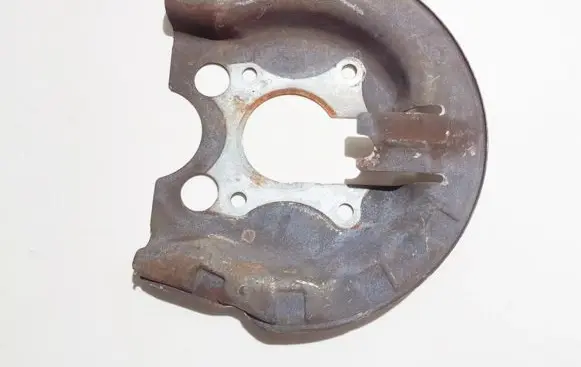 Peugeot 307 Rear brake disc plate dust cover 