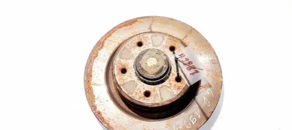 Renault Laguna II Rear brake disc neventiliuojamas
