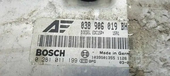 Volkswagen Sharan Engine control unit/module 038906019BH