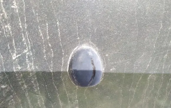 Peugeot 206 Windshield washer spray nozzle 
