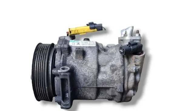 Peugeot 407 Air conditioning (A/C) compressor (pump) 9670022180