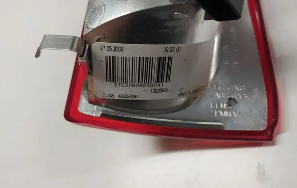 Opel Insignia A Rear/tail lights 13226854