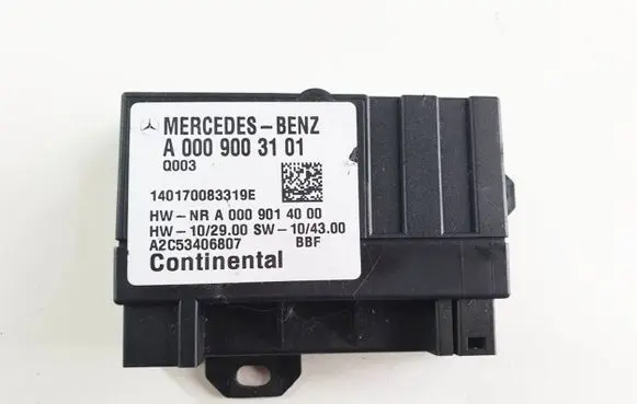 Mercedes-Benz E W212 Fuel pump relay a000900301