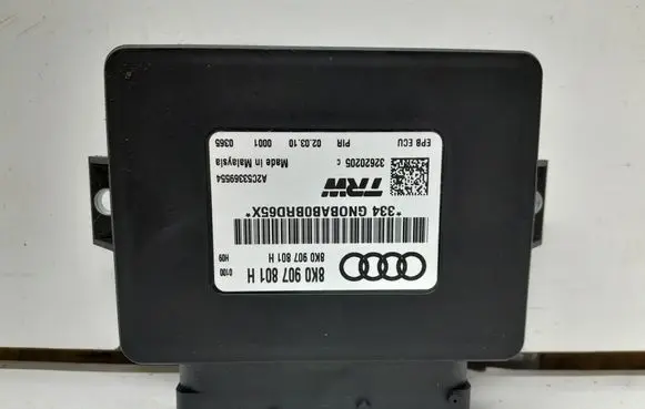 Audi A4 S4 B8 8K Hand brake control module 8K0907801H 32620205C 32620205