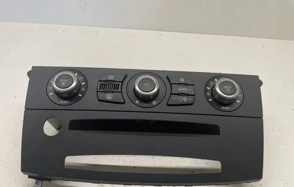 BMW 5 E60 E61 Climate control unit 7906379