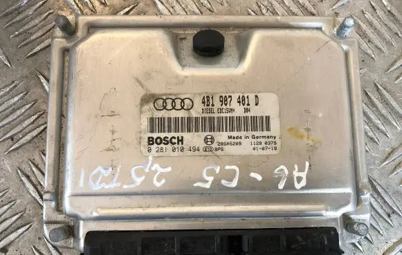 Audi A6 S6 C5 4B Engine control unit/module 4B1907401D 28SA5209 0281010494