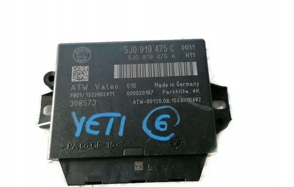 Skoda Yeti (5L) Parking PDC sensor 5J0919475C