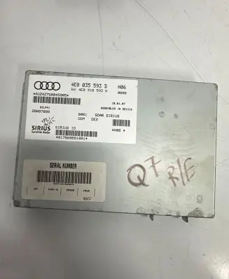 Audi Q7 4L Head unit multimedia control 4E0035593D 4E0910593H