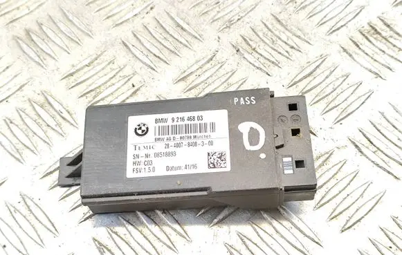 BMW 5 E60 E61 Seat heating relay 9216468 2840078408300