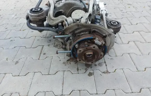 Porsche Taycan 9J1 Rear axle beam with reductor PORSCHEZAWLT21