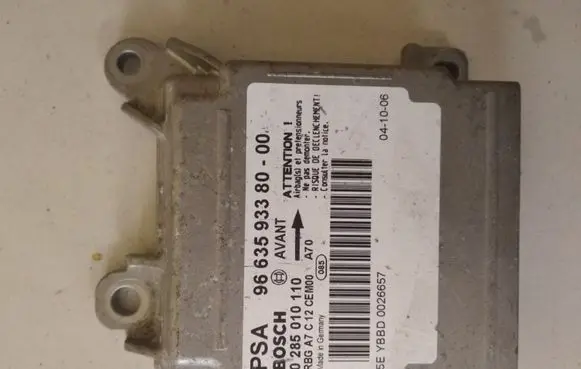 Peugeot 207 Airbag control unit/module 966359338000