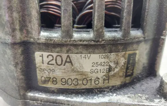 Audi A4 S4 B6 8E 8H Generator/alternator 2542233A SG12B01 078903016H
