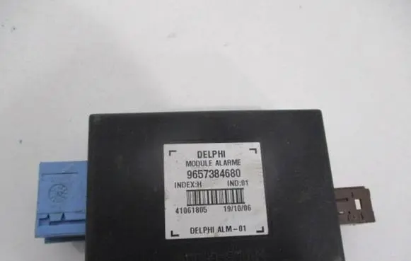 Peugeot 407 Alarm control unit/module 9657384680 41061805
