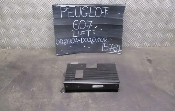 Peugeot 607 Sound amplifier 9651773880
