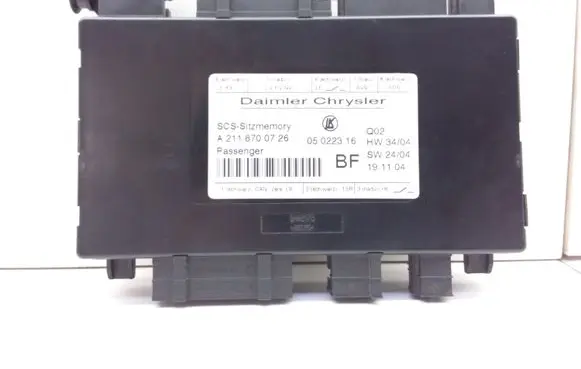 Mercedes-Benz E W211 Other control units/modules A2118700726 05022316