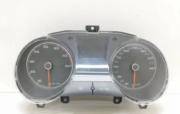 Seat Ibiza IV (6J,6P) Speedometer (instrument cluster) 6J0920807P A2C92357800