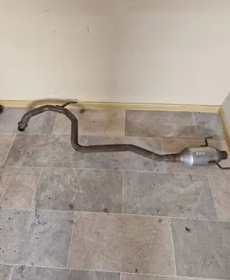 Toyota Yaris Exhaust gas pipe 07430N03