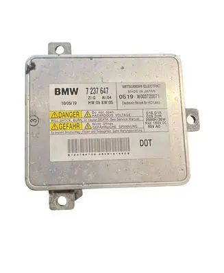 BMW 5 F10 F11 Headlight ballast module Xenon 7237647