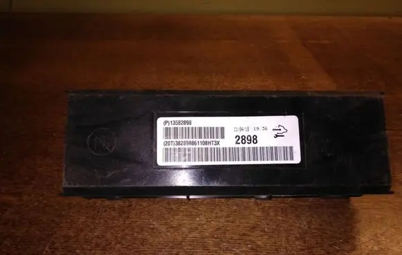 Opel Insignia A Air conditioning/heating control unit 13582898