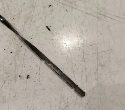 Oil level dip stick