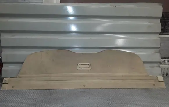 Parcel shelf load cover