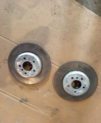 Rear brake disc