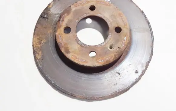 Volkswagen PASSAT B3 Front brake disc neventiliuojamas