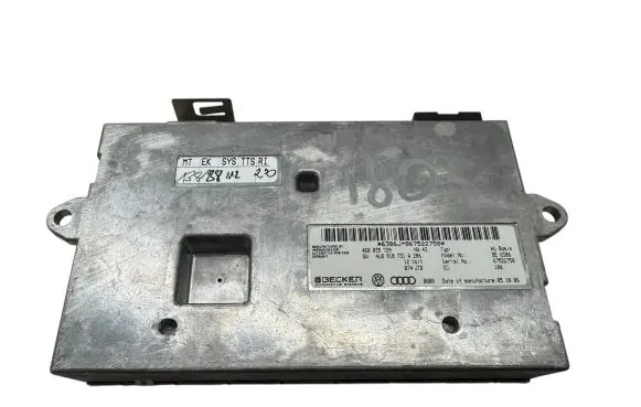 Audi Q7 4L MMI control unit 4E0035729 4L0910731A