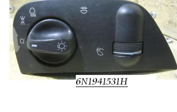 Volkswagen Polo III 6N 6N2 6NF Light switch 6N1941531H
