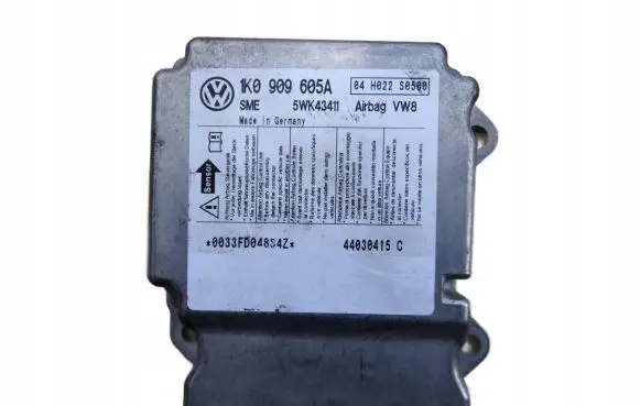 Volkswagen Golf V Airbag control unit/module 1K0909605A
