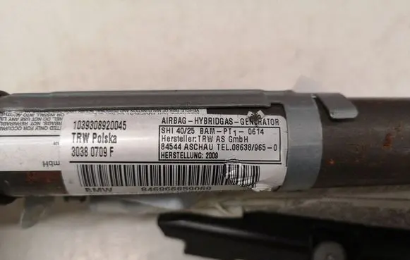 BMW 3 E90 E91 Roof airbag 30380709F 1039308920045 846966859069