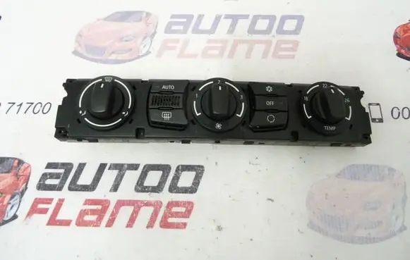 BMW 5 E60 E61 Climate control unit 6944018