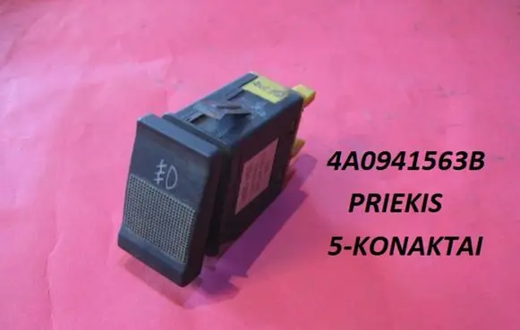 Fog light switch