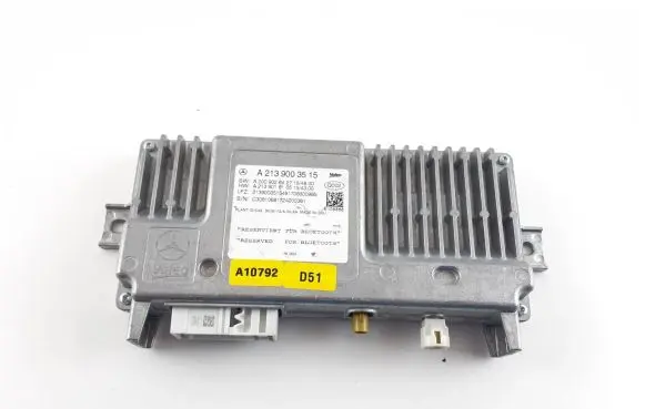 Mercedes-Benz E W213 Camera control unit module A2139003515 A0009026427 A2139018105