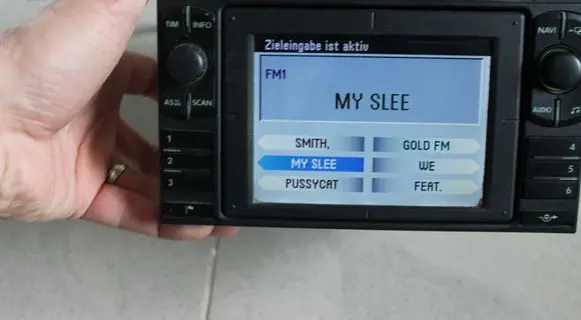 Ford Galaxy Radio/CD/DVD/GPS head unit 7M5035191A 1M2118K931AA