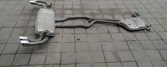 Porsche Cayenne (92A) Muffler/silencer 7L6253211C