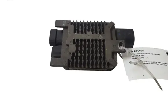 Coolant fan relay