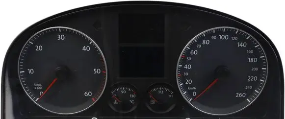 Volkswagen Touran I Speedometer (instrument cluster) 1T0920861A V0020000