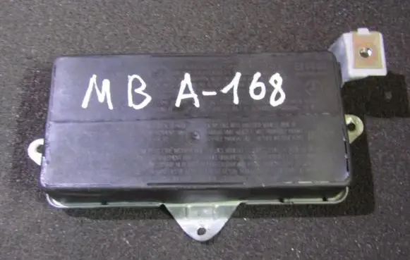 Front door airbag