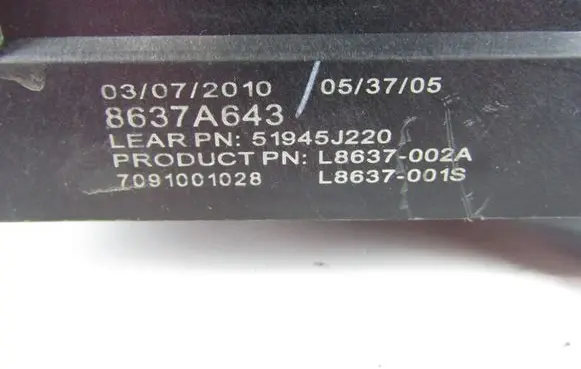 Mitsubishi Outlander Fuse module 8637A643