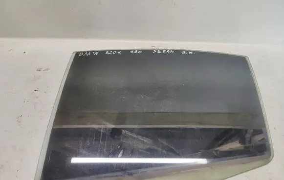 BMW 3 E46 Rear door window glass