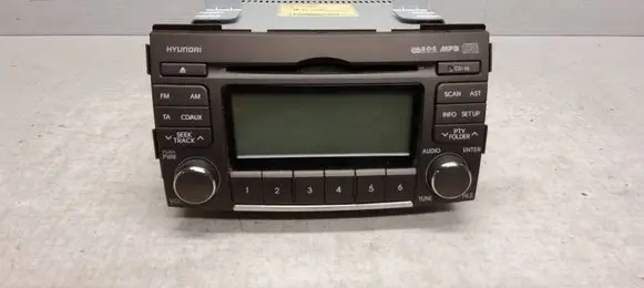 Hyundai Sonata Radio/CD/DVD/GPS head unit e11034267 961853K200