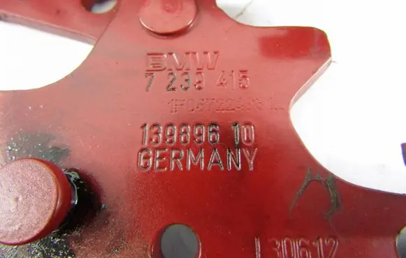BMW 1 F20 F21 Engine bonnet/hood hinges 7239416
