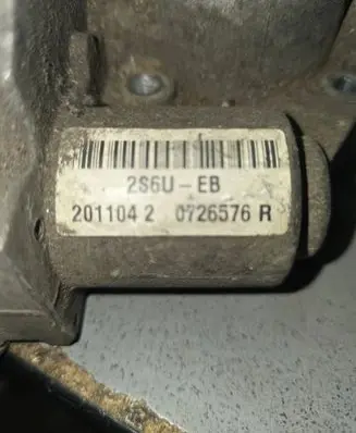 Ford Fiesta Throttle valve 2S6UEB 2011042 0726576R