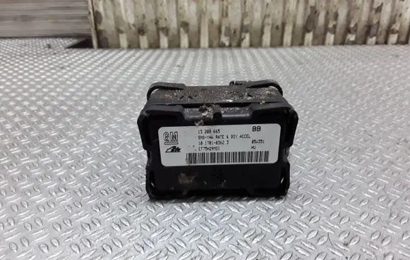 Opel Astra H ESP acceleration yaw rate sensor 13208665