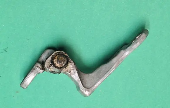 Rear door upper hinge