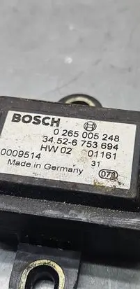 BMW 5 E60 E61 ESP acceleration yaw rate sensor 0265005248